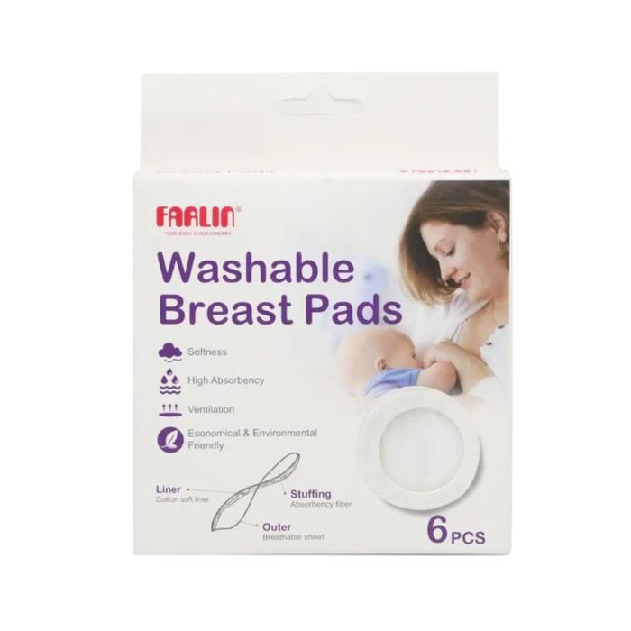 Farlin Protege Sein Lavable 6 pieces