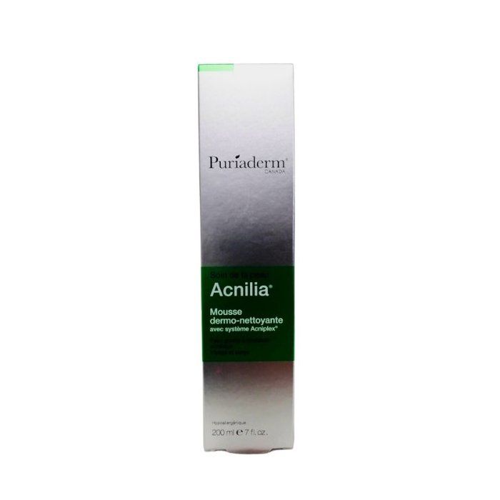 Puriaderm Acnilia Mousse Nettoyant 200ml