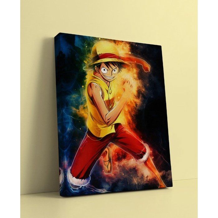 Tableau Mural Décoratif - GENERIC - Luffy - 40 cm x 30 cm - Impression haute qualité - Multicolore