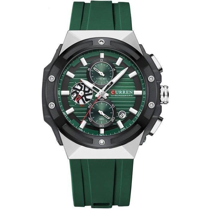 Curren 8462 Original Homme Montres Homme Casual Luxury Sport Montre-bracelet pour hommes