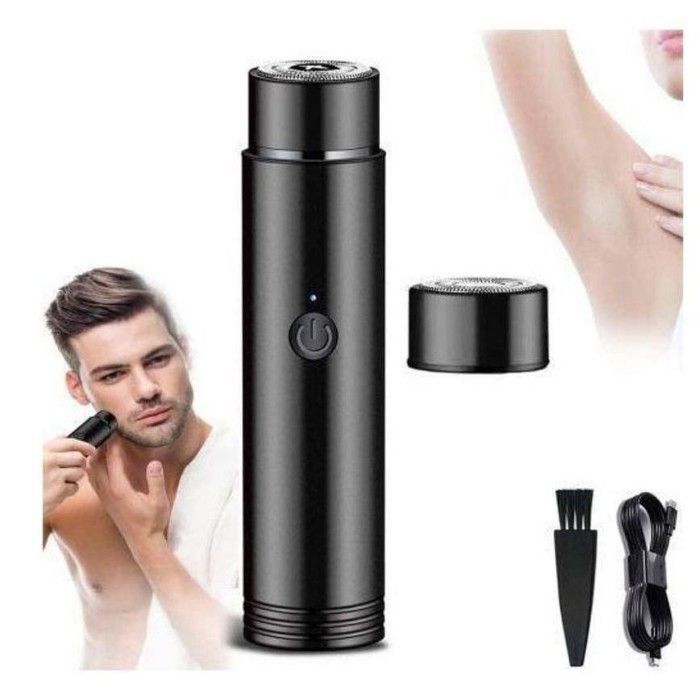 Mini Rasoir Rechargeable pour Hommes et Femmes, Idéal Pour le Voyage