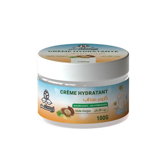 Crème pour les mains - Huile d'argan - Nourrissante - Réparatrice - 100g