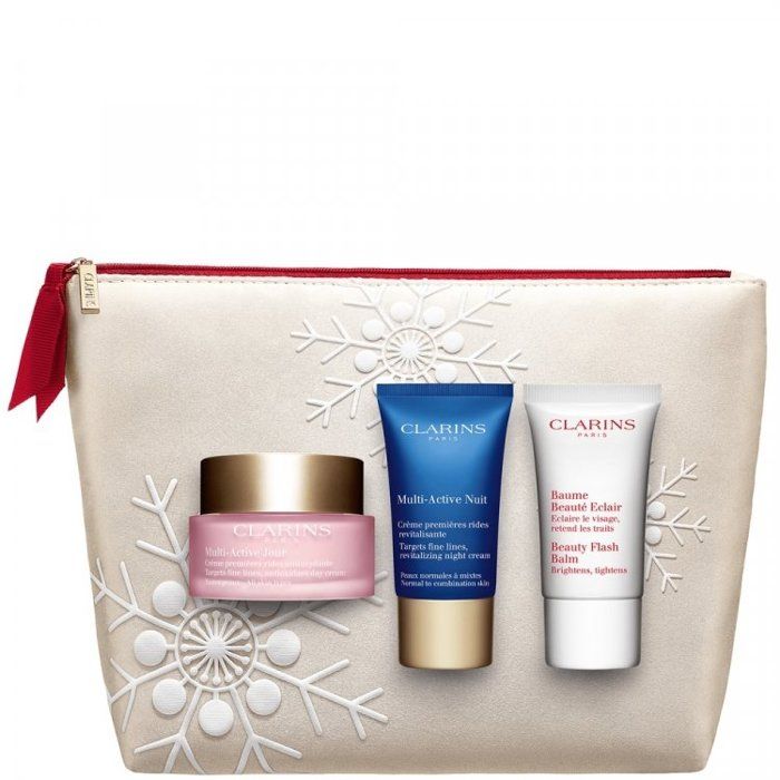 Clarins Multi-Active – Coffret 3 Soins Essentiels