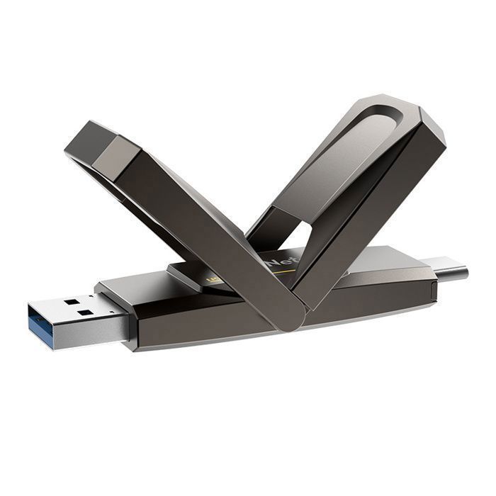 Clé USB - NETAC - US5 - 1 To - USB 3.2 Gen 2 - Double connecteur Type A et C