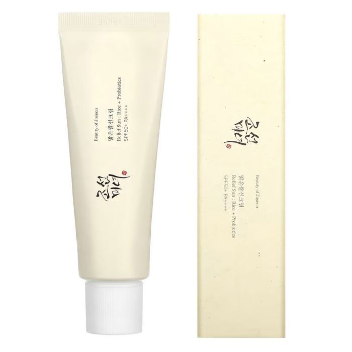 Beauty of Joseon Soulagement du soleil : Riz + Probiotiques, PA ++++ SPF 50+, 50 ml