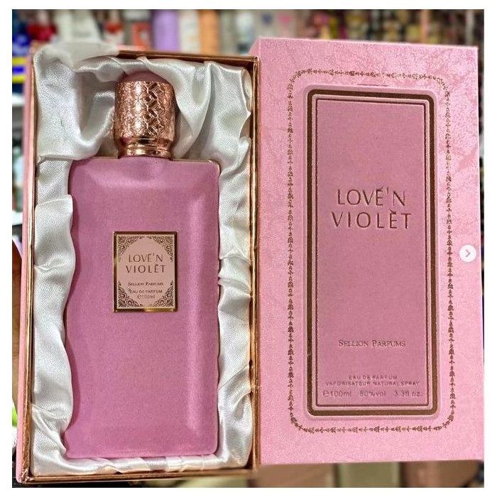 Sellion Parfums Parrfum Luxury Velvet Intensely Pink Prive Rose EDP Pour Elle 100 ml