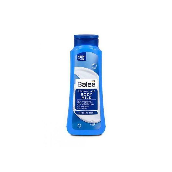 Lait corporel - BALEA - Beurre de karité - 500 ml - Hydratation 48h - Peaux sèches