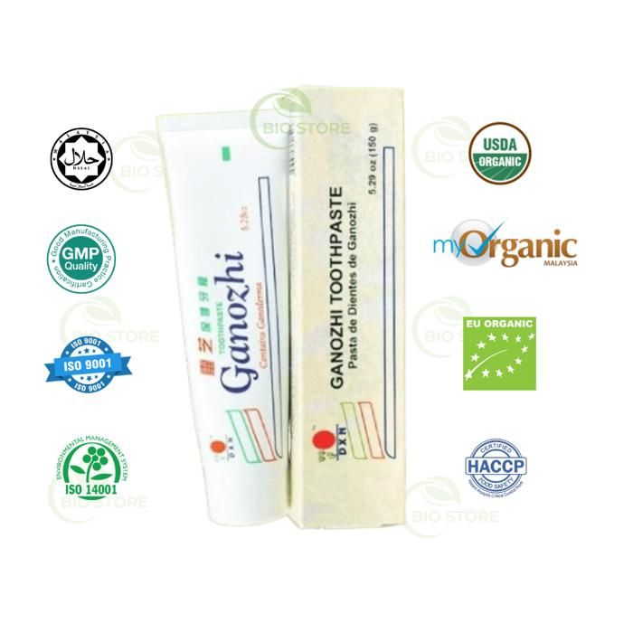 Dentifrice - DXN - Ganozhi - 150 g - 100% naturel - Anti-plaque - Sensibilité dentaire