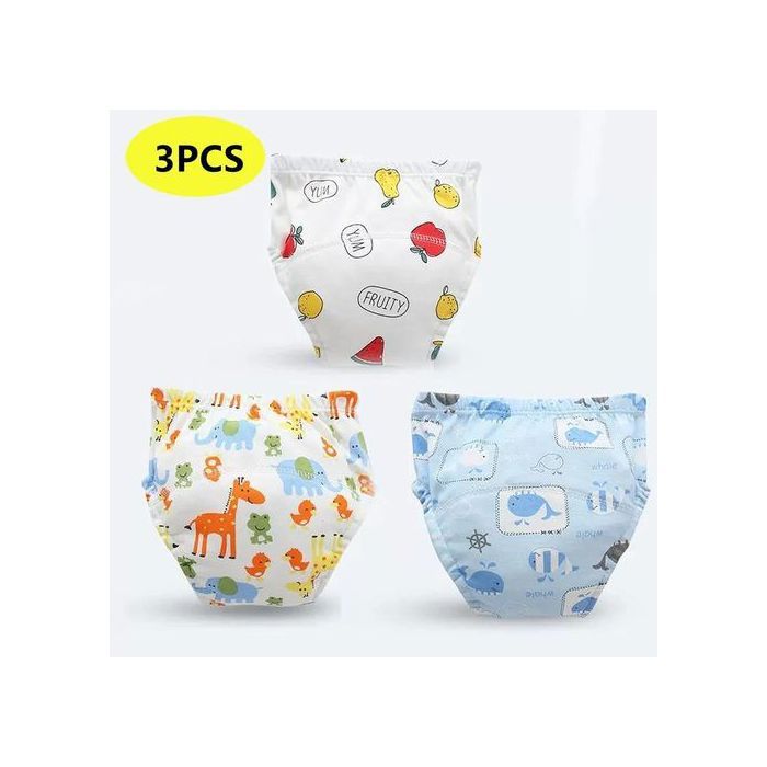 Culotte d'Entraînement pour Nouveau-Né, Short pour Bébé, Sous-Vêtements Lavables, Couche-culotte Réutilisable, color aliatoire