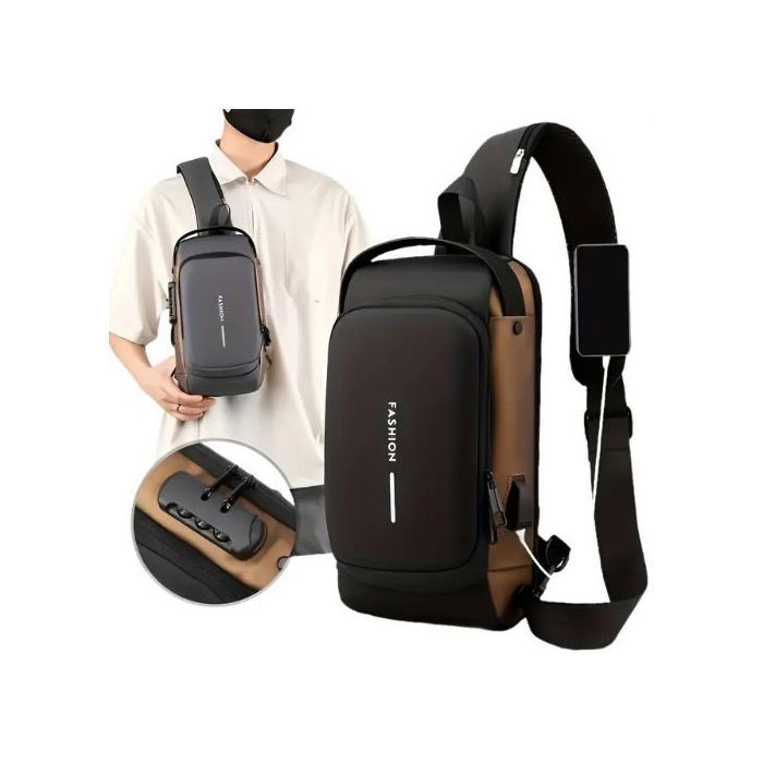 Sac poitrine fonctionnel multi-poches, sac de sport pour le motor ou le travail