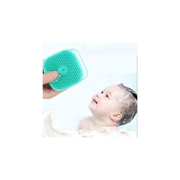 Brosse de massage pour le corps en silicone et de shampoing intégré pour les services de nettoyage