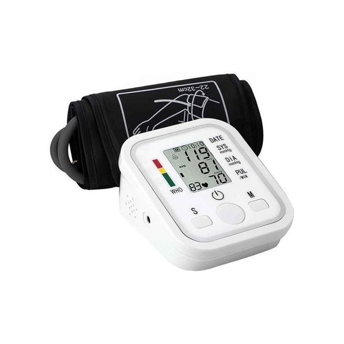 Tonomètre de compteur de battement de coeur de moniteur de mesure de tension artérielle de bras