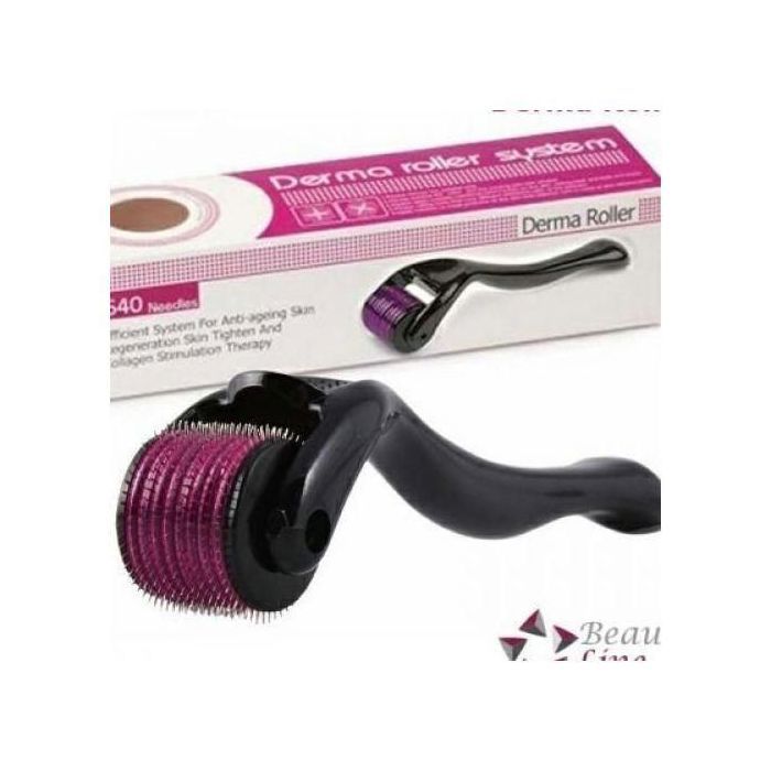 Anti cicatrices d’acné et les cellulites Derma rouleau Micro 0.5 mm 1er choix,