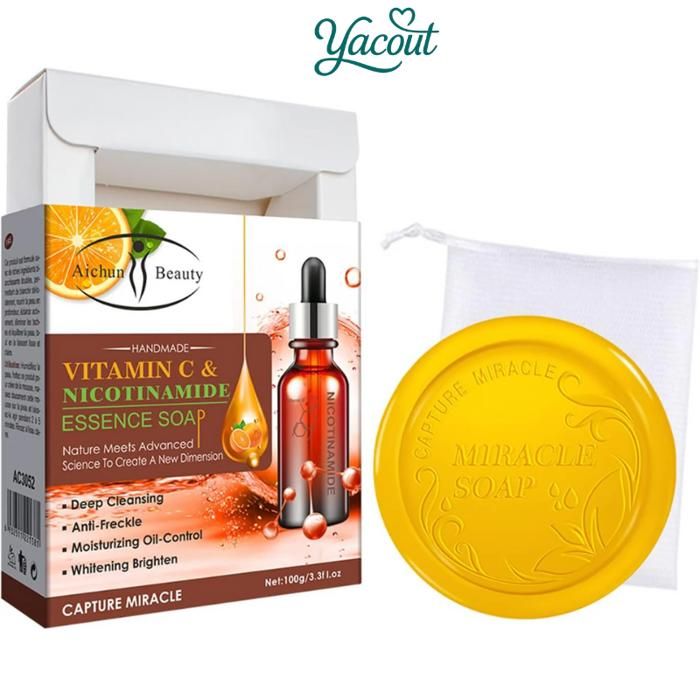 Savon visage vitamine C et niacinamide 100g
