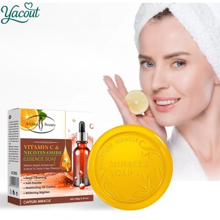 Savon anti-taches vitamine C et niacinamide 100g