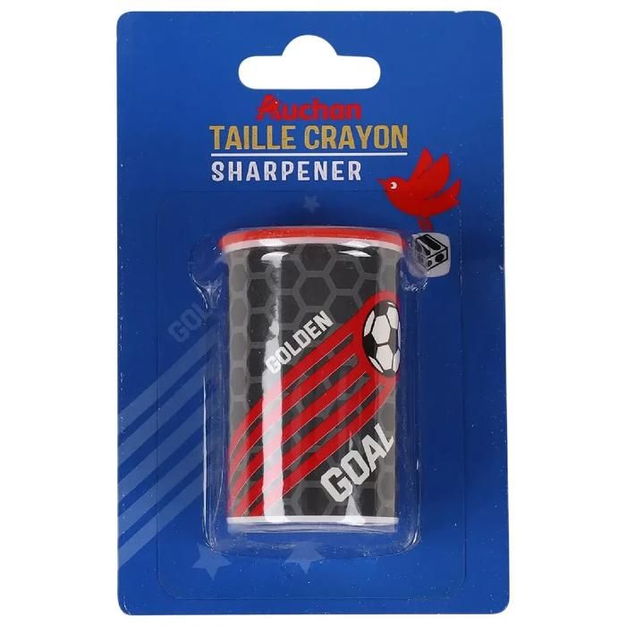 Taille crayon  canette 2 trous motif shimmering - AUCHAN