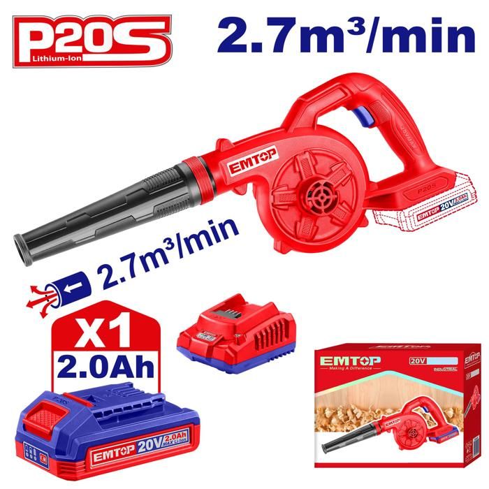 Soufleur sans fil 20V + Batterie 2.0Ah