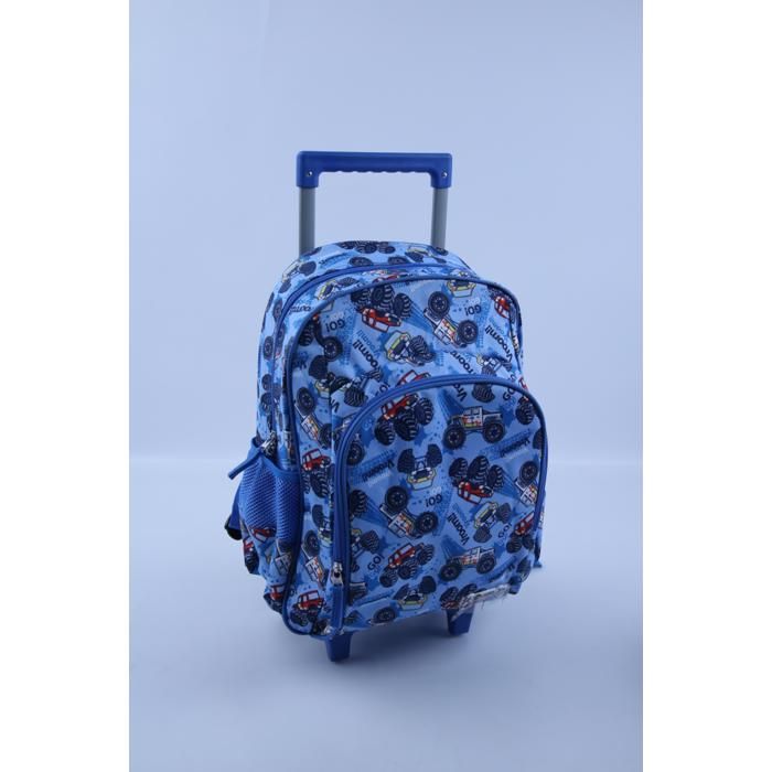 Trolley - TEENPACK - 37 cm - Roues lumineuses - Motif tracteur - Pour garçon