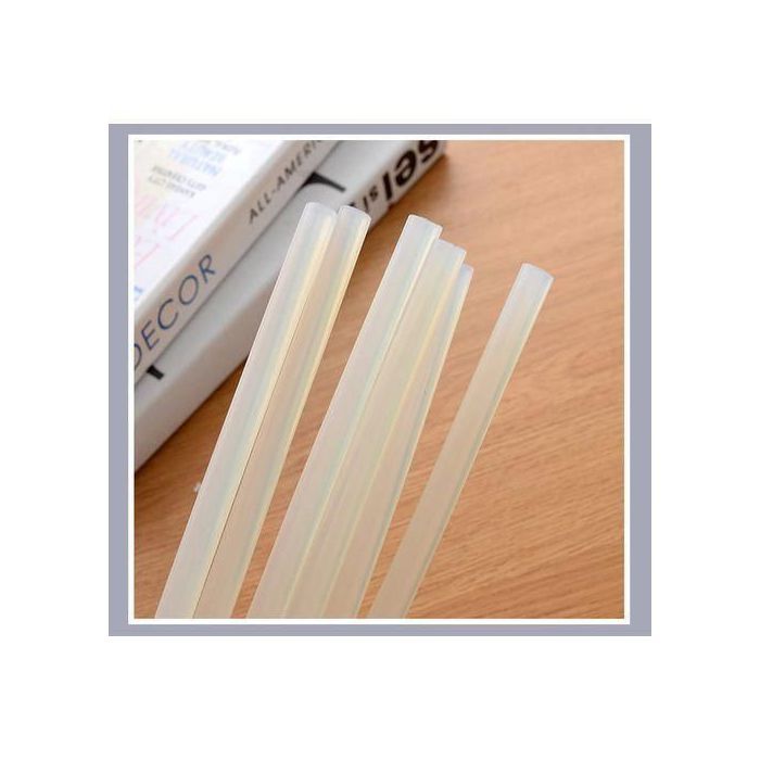 50 pcs Colle chaude pour pistolet à colle, 7mm, 11mm.