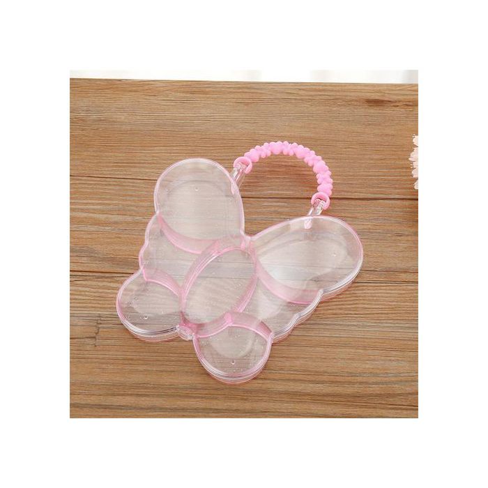 Boîte de Rangement pour Bijoux, Présentoir en Forme de Papillon, 1 Pièce