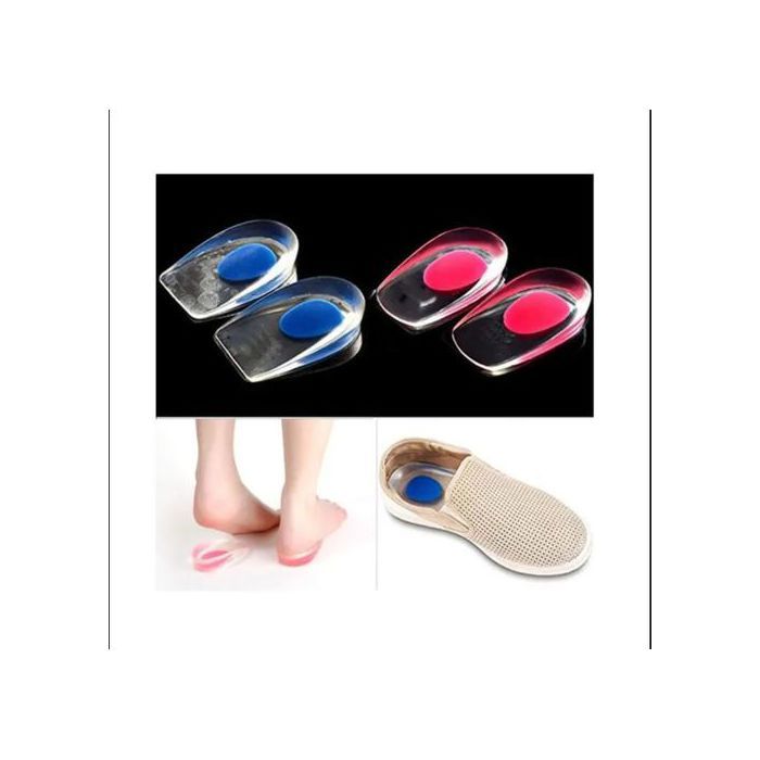 Paires Talonnettes Gel Talon Coussin, Semelles en Gel de Silicone
