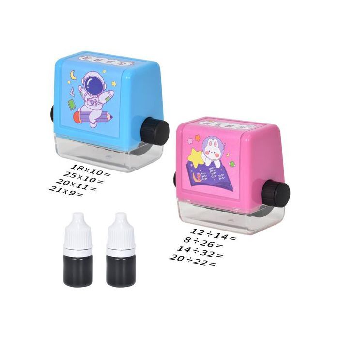 Tampon de défilement d'addition et de soustraction pour enfants, élèves du primaire,