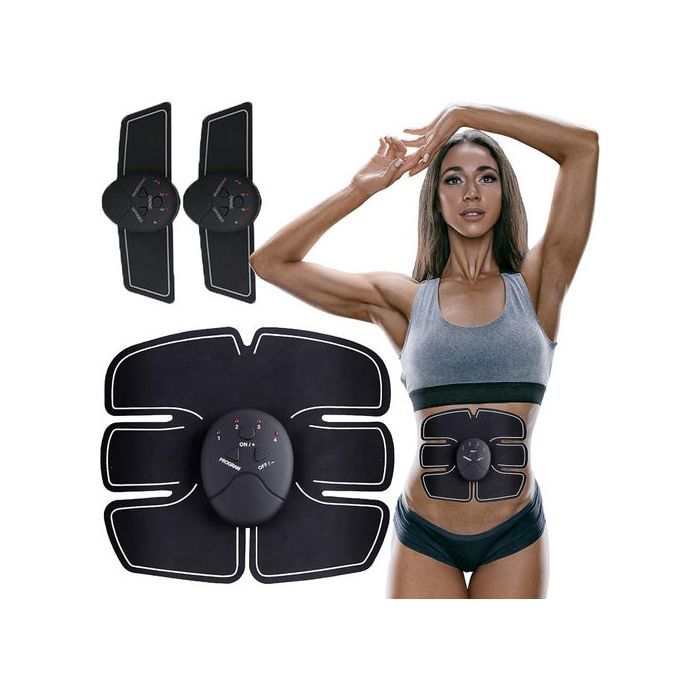 EMS Electrostimulateur Musculaire, Ceinture Abdominale Electrostimulation,Appareil d'entraînement pour la Maison