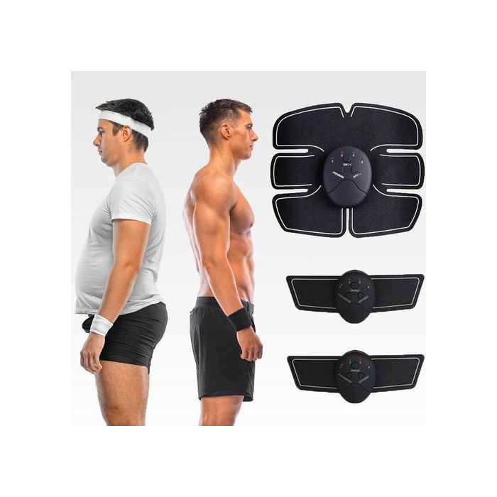 EMS Electrostimulateur Musculaire, Ceinture Abdominale Electrostimulation, Appareil d'entraînement pour la Maison