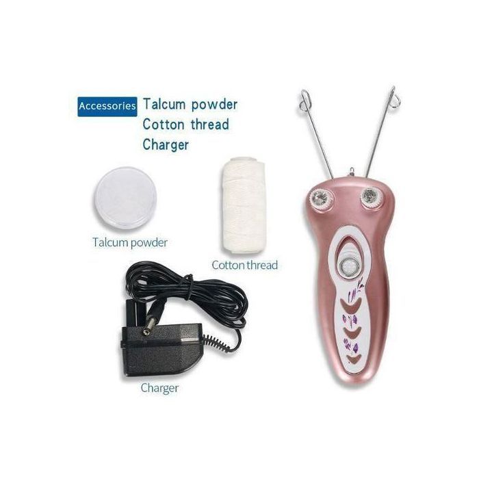 Épilateur Électrique Facial Pour Femmes, Machine À Épiler Avec Fil De Coton.