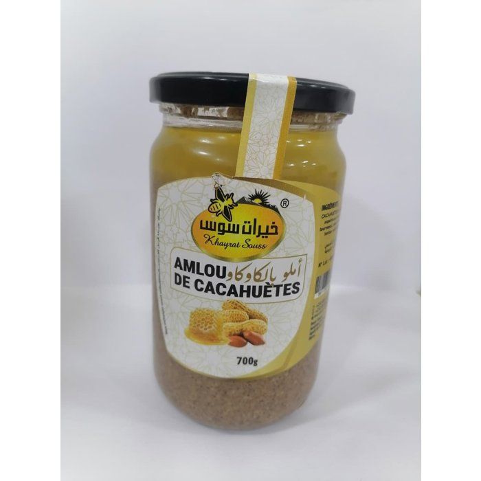 AMLOU DE CACAHUETES KHAYRAT SOUSS 700 G