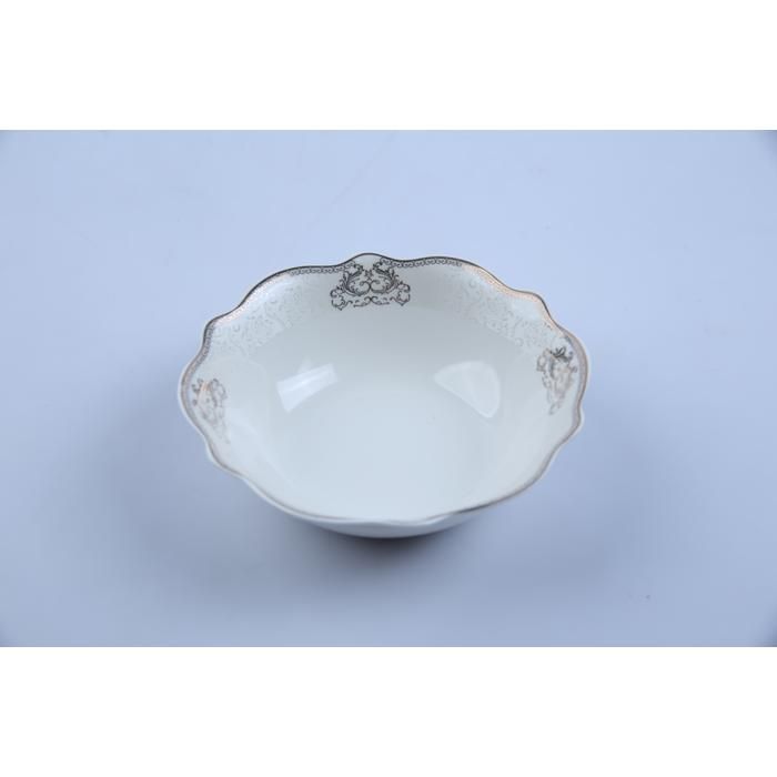 Bol - GENERIC - Noblesse - Porcelaine blanche - 15 cm - Compatible lave-vaisselle