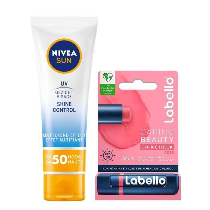 Lot écran Shine Control + Labello Yuma