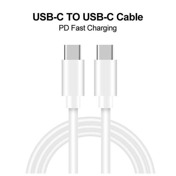 Câble USB C vers USB C de 1 m, câble de charge rapide