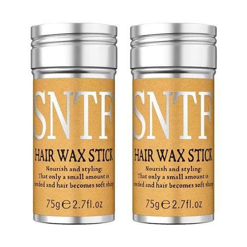 2pcs Bâton de coiffure en gel pour hommes et femmes, outil de coiffure, contrôle des bords, résultats