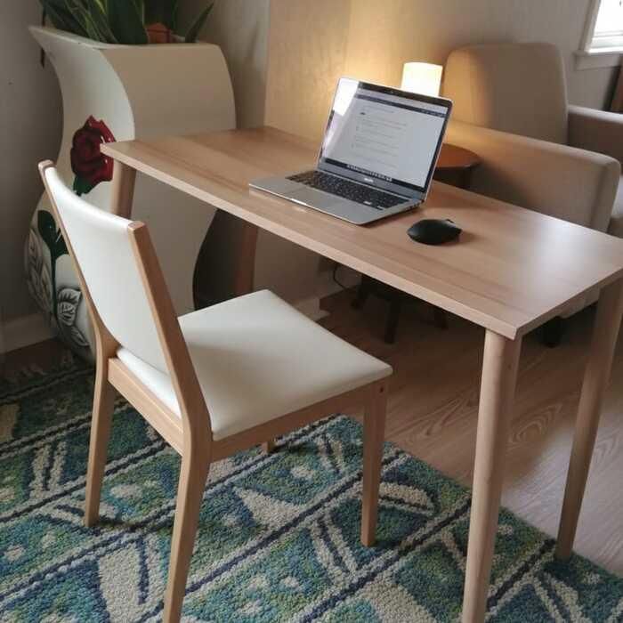 Bureau d'étude pour enfant, MDF, 100 x 50 x 74 cm - Une solution astucieuse pour un espace confortable et ordonné