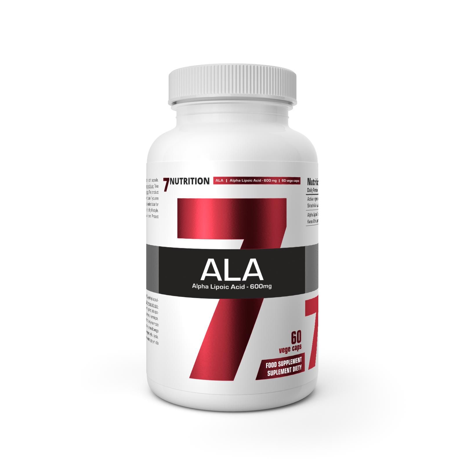 ALA 60 Caps - Alpha Lipoic Acid, Bruleur de Graisse et Antioxydant
