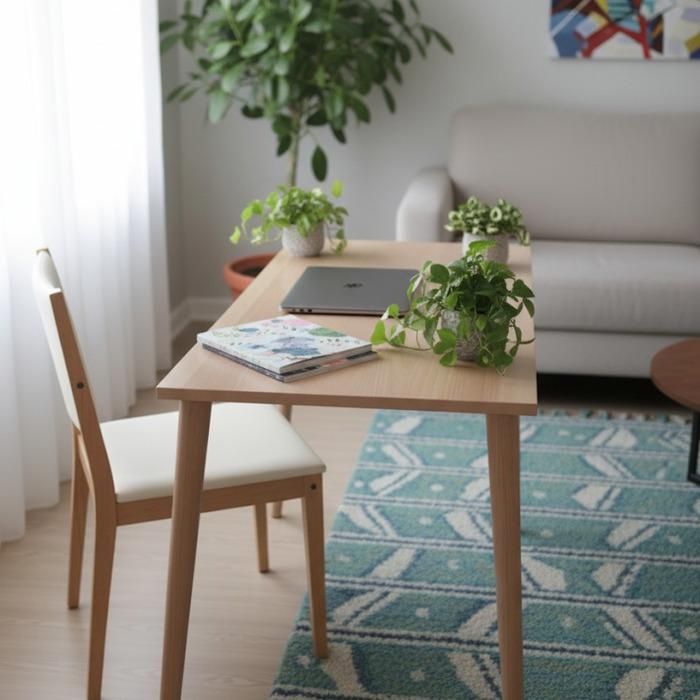 Bureau d'étude pour enfant, MDF, 100 x 50 x 74 cm - Une solution astucieuse pour un espace confortable et ordonné