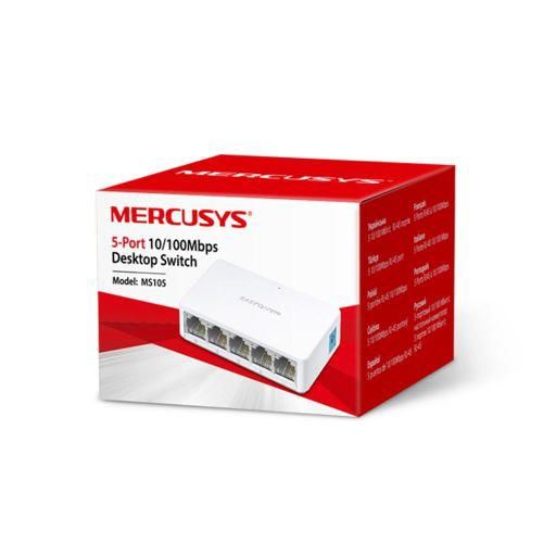 Mercusys MS105 – Switch de bureau 5 ports 10/100 Mbps