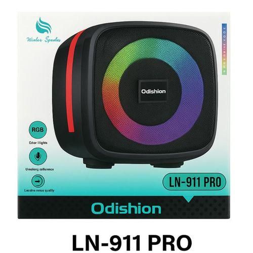 SPEAKER Odishion LN-911 PRO – Enceinte Bluetooth Portable avec Éclairage LED RGB