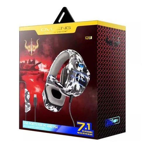Casque Filaire - OVLENG - Q9 - Son Stéréo Clair - Micro Intégré - Confort Optimal