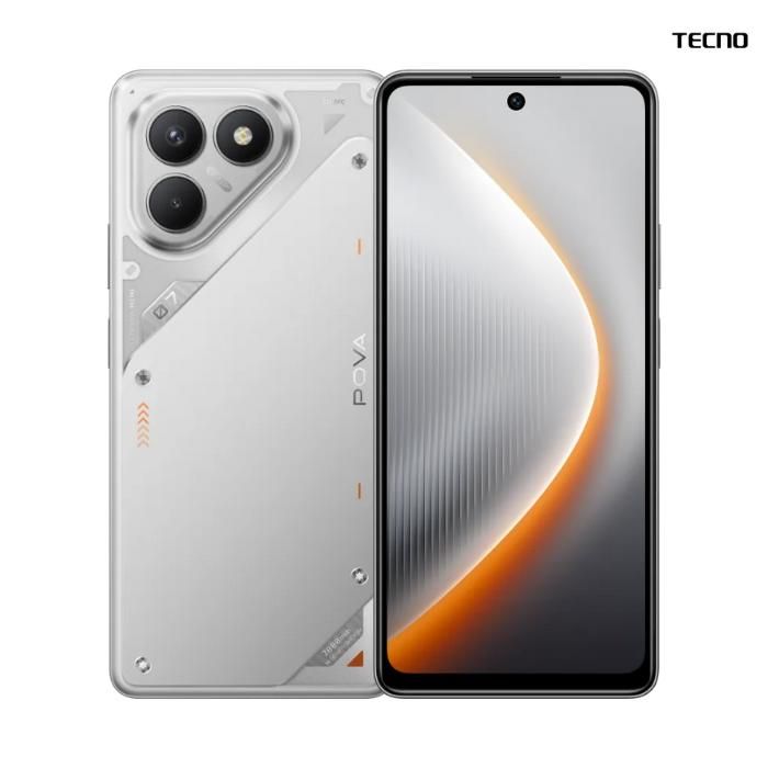 Tecno POVA 7 4G - 8+256GB - 7000mAh - Magic Silver