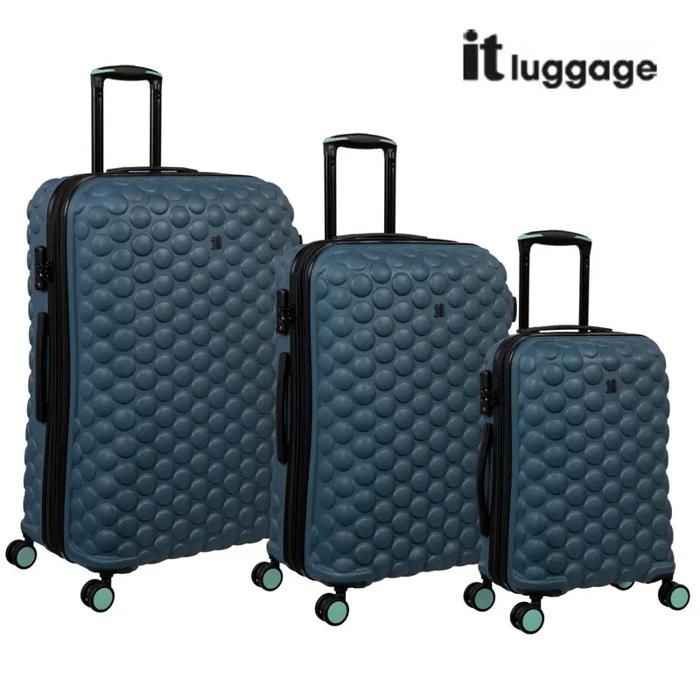 Valise - GENERIC - Smartie - 74cm - Bleu canard - Coque rigide - 4 roulettes
