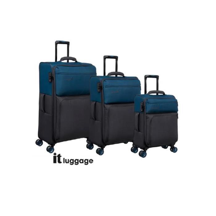 Valise - GENERIC - Enlivenduo Tone - 71 cm - Bleu profond - Coque rigide - 4 roulettes
