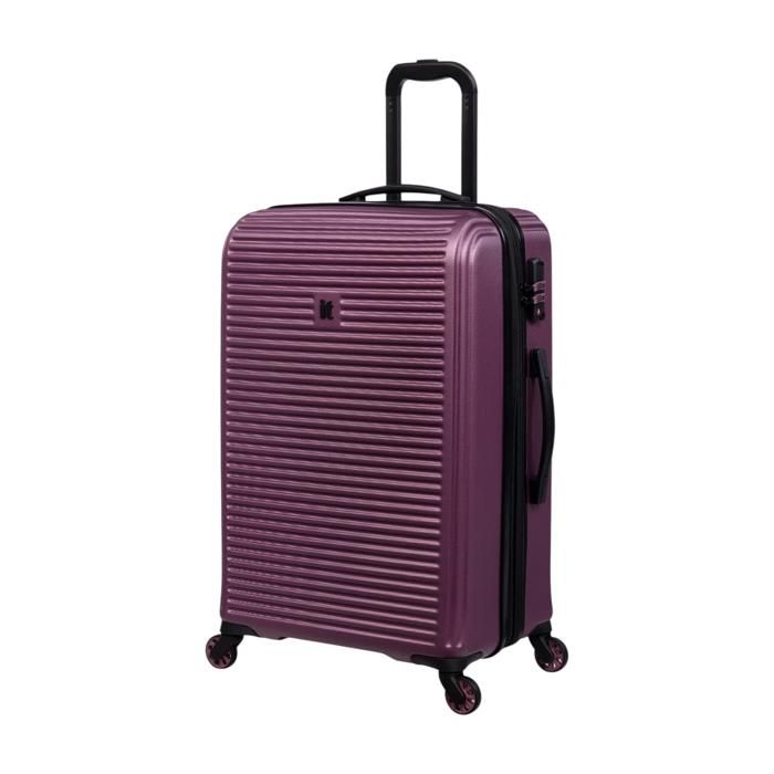 Valise - IT LUGGAGE - Shutter - 61 cm - Violet - Rigide - 4 roulettes