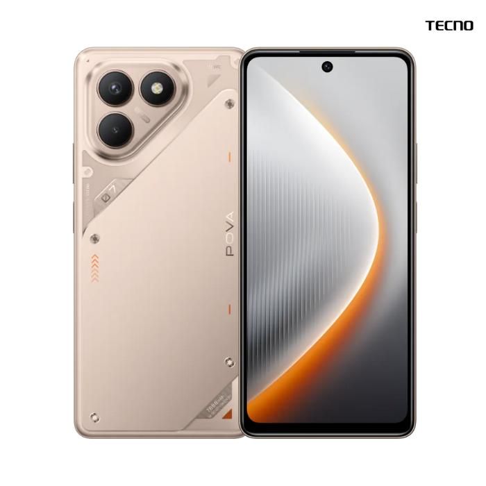 Tecno POVA 7 4G - 8+256GB - 7000mAh - Hyper Titanium