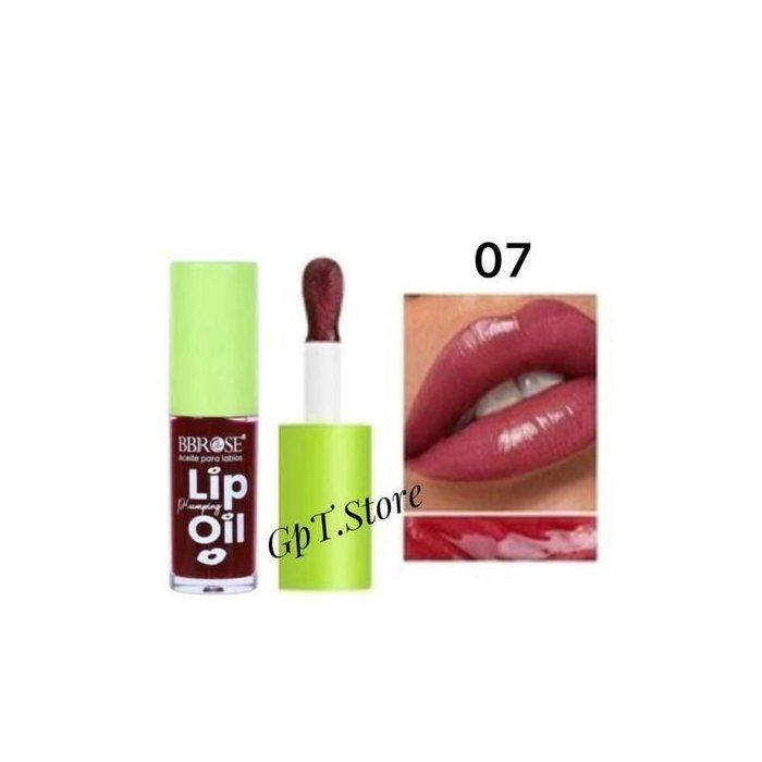 BBROSE Huile à lèvres-Gloss à lèvres Repulpant & Hydratant, Teinte 07