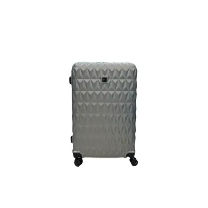 Valise - GENERIC - Cairo - Grand Modèle - Coque ABS - 4 Roues Multidirectionnelles - Gris