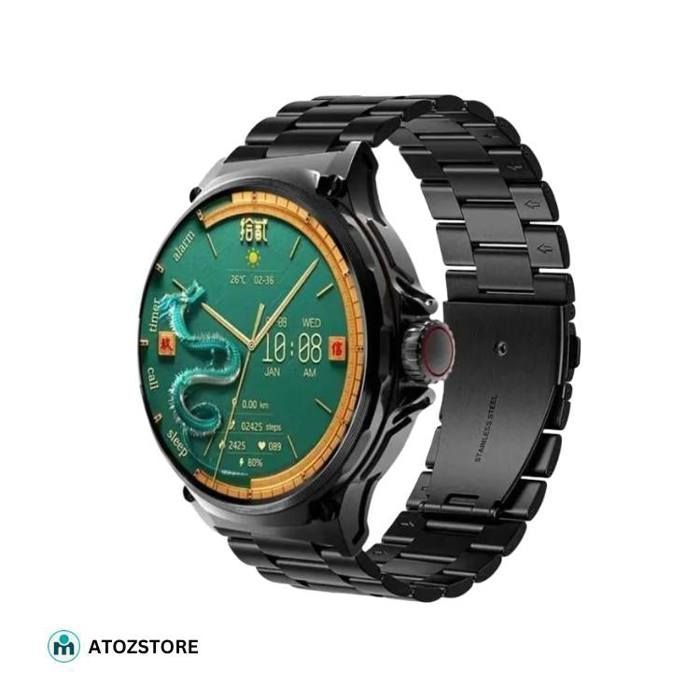 Smartwatch G15 MAX - Montre intelligente avec GPS, écran AMOLED, suivi fitness et appels sans fil