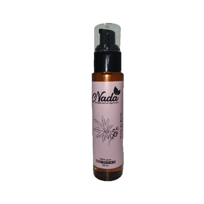 Huile de ricin flacon en verre 50ml - NADA