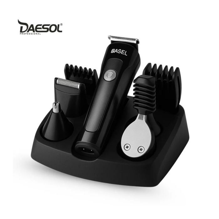 Tondeuse - Daesol S-3180 - 5 en 1 - Lames en acier inoxydable - Autonomie prolongée - Utilisation sans fil